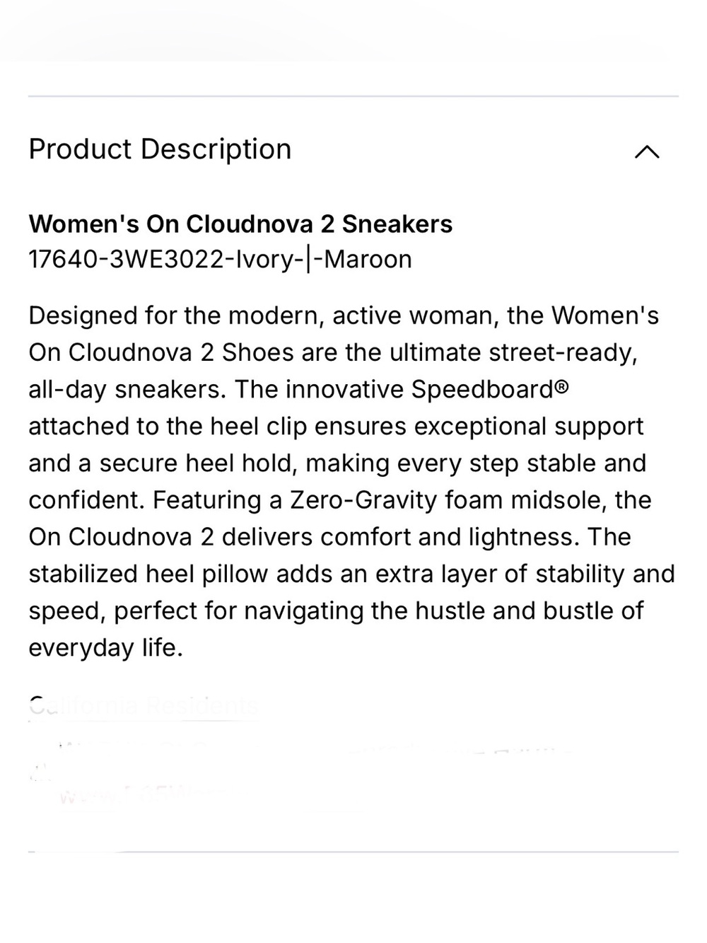 On Cloudnova 2 sneakers in Ice Huckleberry size 8.5 excellent condition - Picture 12 of 12